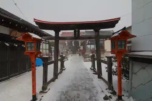 大鏑神社の鳥居