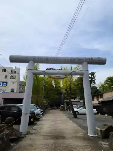 阿邪訶根神社の鳥居