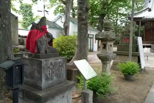 丸子山王日枝神社の狛犬