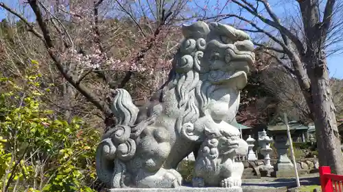 温泉神社～磐梯熱海温泉～の狛犬