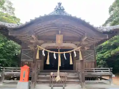 鏡神社の本殿・本堂
