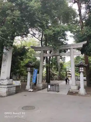 布多天神社の鳥居
