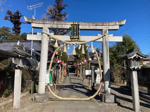 鶴峯八幡宮の鳥居