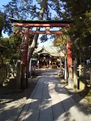 菟橋神社の鳥居