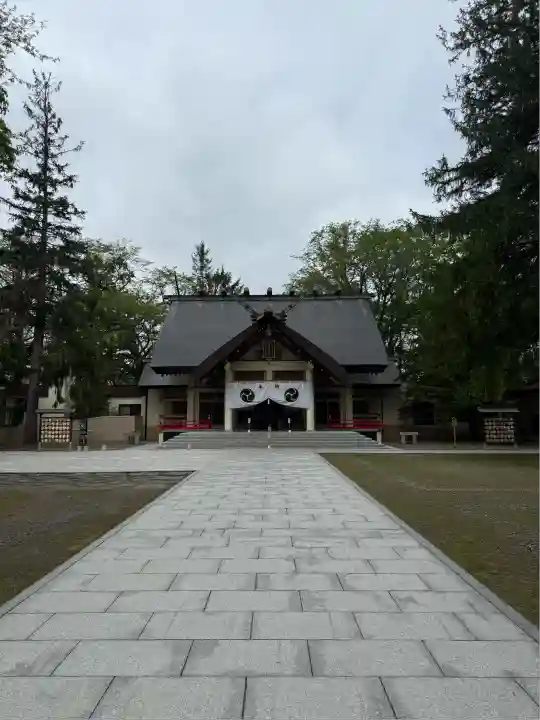 帯廣神社の本殿・本堂