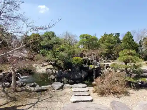 鏑射寺の庭園