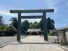 石川護國神社の鳥居