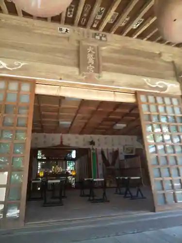 大鷲神社の本殿・本堂