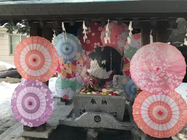 札幌諏訪神社の手水舎