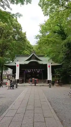 谷保天満宮の本殿