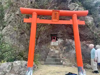 白蛇弁天(弁天島)の鳥居