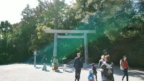 伊勢神宮外宮（豊受大神宮）の鳥居