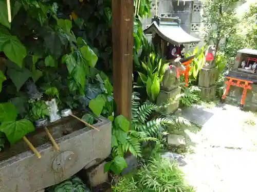 四谷於岩稲荷田宮神社の手水舎