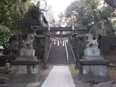 横浜一之宮神社の鳥居