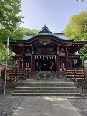 南沢氷川神社の本殿・本堂