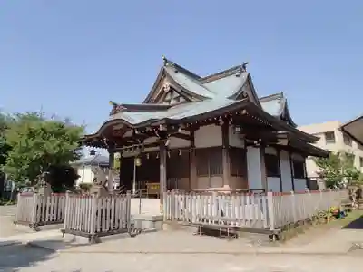 鵜ノ木八幡神社の本殿・本堂