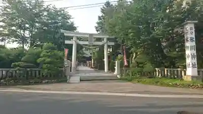 鎮守氷川神社の鳥居