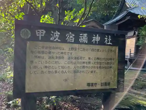 甲波宿禰神社(群馬県)