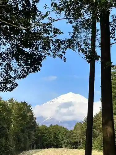 山宮浅間神社の景色