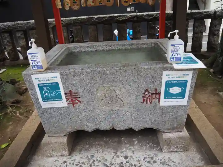 恵比寿神社の手水舎