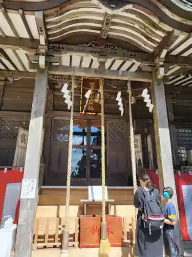 鷲子山上神社の本殿