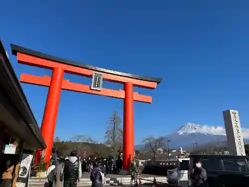 富士山本宮浅間大社の鳥居