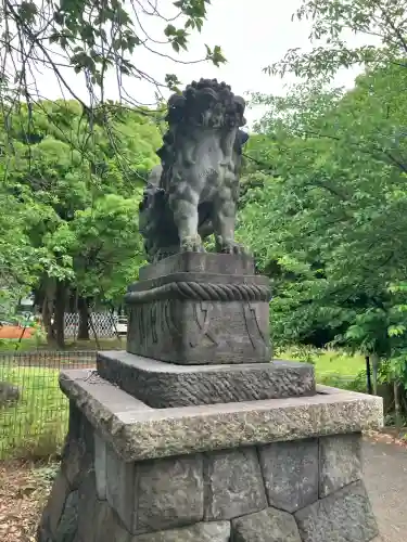 芝東照宮の狛犬