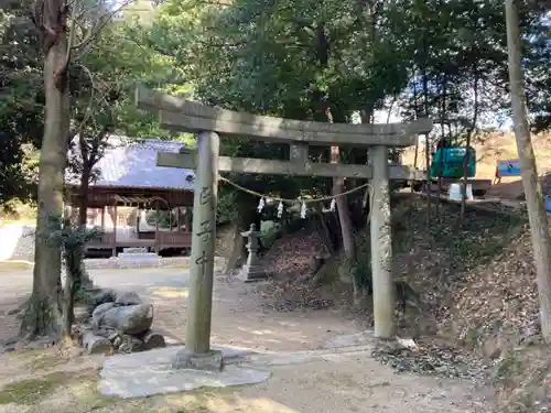 熊野神社の鳥居