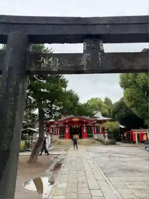品川神社の鳥居
