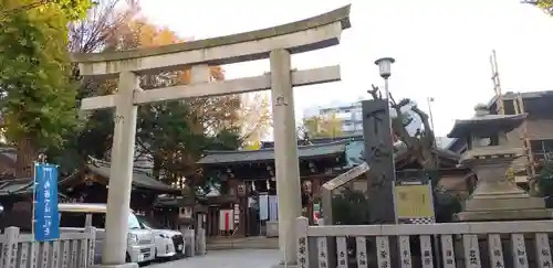 下谷神社の鳥居