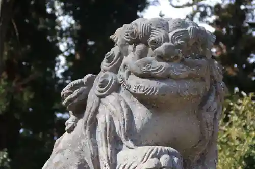 田村神社の狛犬