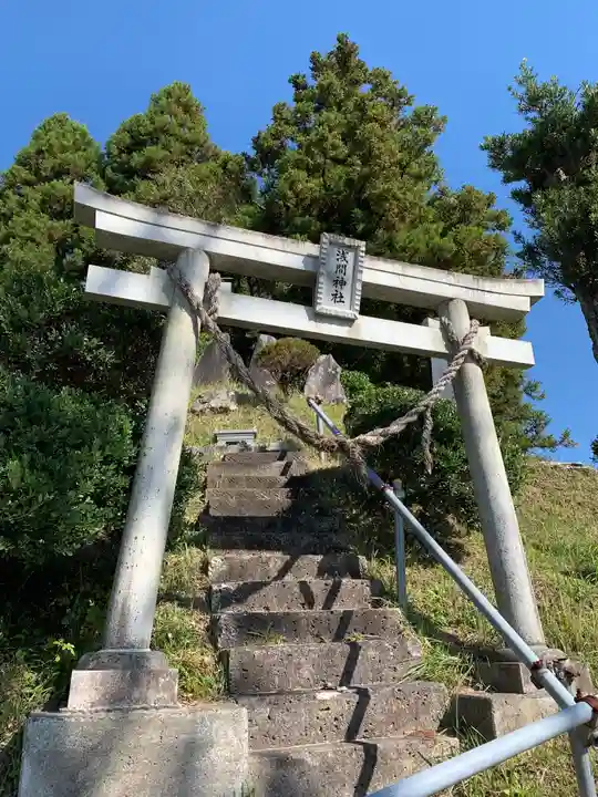 富士浅間神社の鳥居