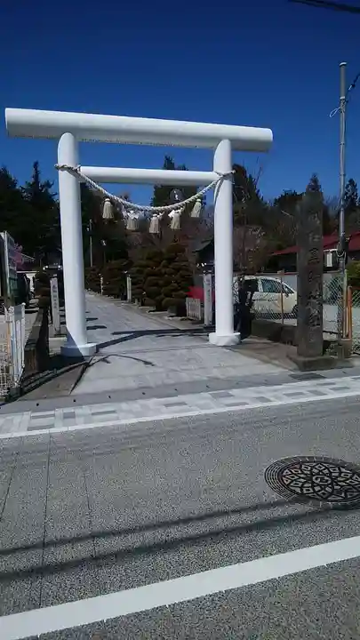 黒磯神社の鳥居