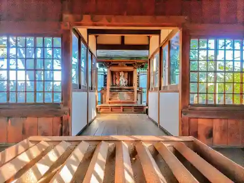 八幡社（上牧）の本殿・本堂