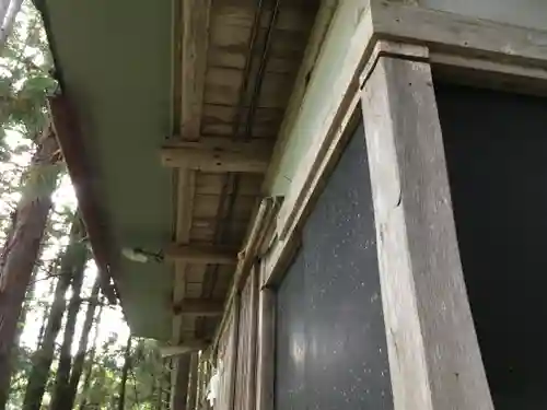 中澤神社の本殿・本堂