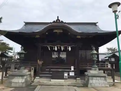 琴彈八幡宮の本殿・本堂