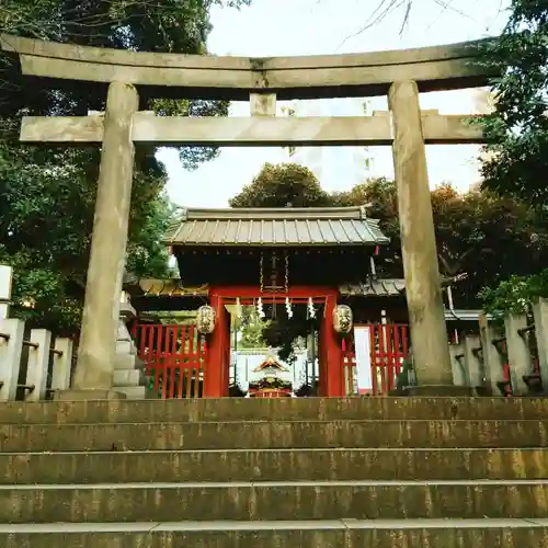 金王八幡宮の鳥居