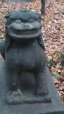 越谷香取神社の狛犬