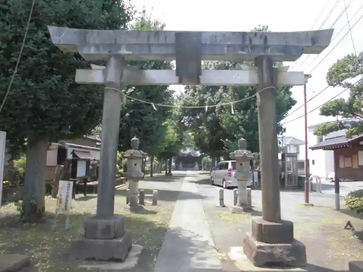 杉山神社の鳥居