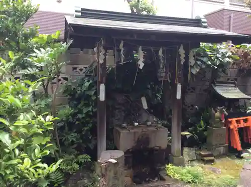 四谷於岩稲荷田宮神社の手水舎