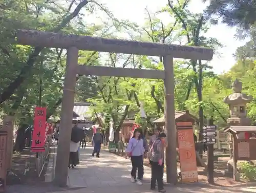 眞田神社の鳥居