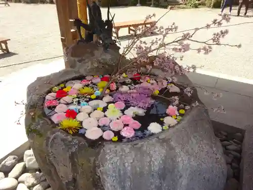 出雲大社相模分祠の手水舎