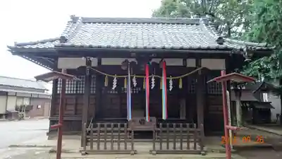 中村八幡神社の本殿・本堂