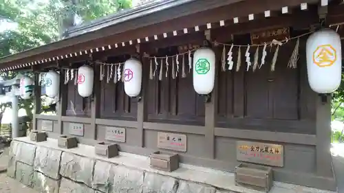 検見川神社の末社