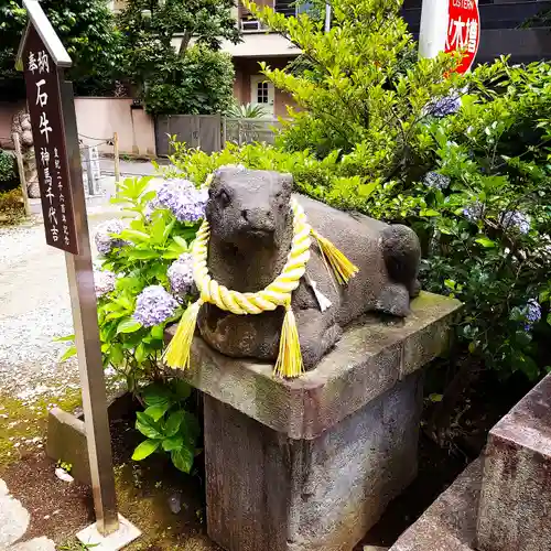 平河天満宮の狛犬