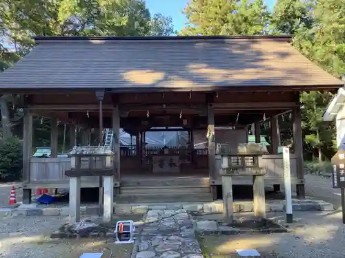 真木倉神社の本殿