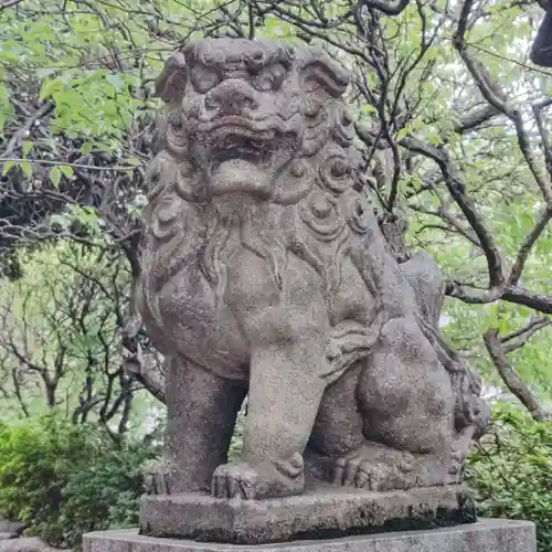 新井天神北野神社の狛犬