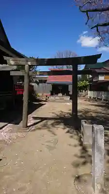 第六天神社の鳥居