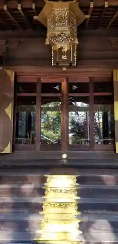 渋谷氷川神社の本殿・本堂