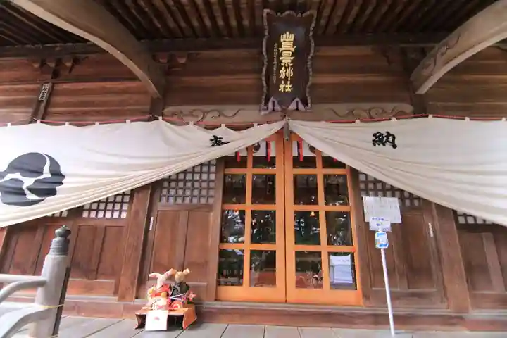 豊景神社の本殿・本堂